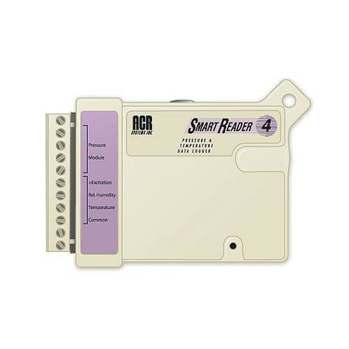 ACR Systems 01-0116 SmartReader Plus 4 4-Channel Pressure, Temperature and RH Data Logger, 128 KB, 30 Amp