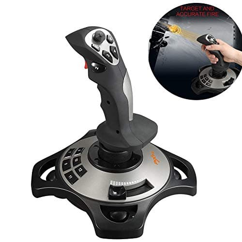 WanNing Flight Stick Joystick for PC Game PXN-2113 USB Interface Computer Game with Analog Vibration Controller