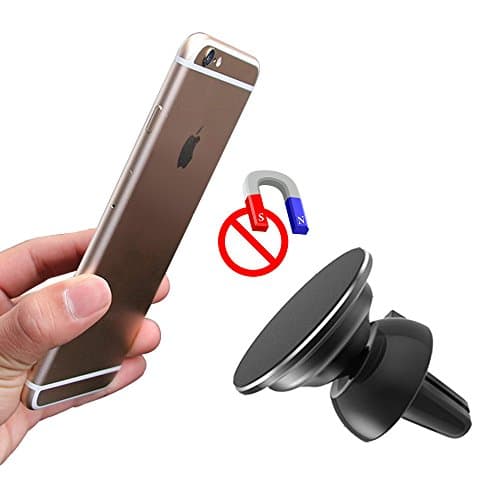 Robest Nano Micro-Suction Universal Car Mount Holder Adjustable Stand on Air Vent and Dashboard for iPhone 6 6s 6 plus 7 7 plus and other Android Devices Smartphones. (Air Vent)