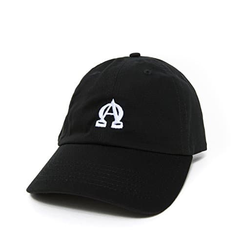 Alpha Omega Baseball Cap Alpha Omega Dad Hat Adjustable Embroidered Cap Black