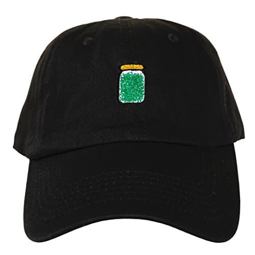 420 Jar Dad Hat Baseball Cap Polo Style Unconstructed