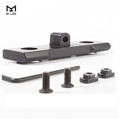 GHHJX M-LOK Bipod Mount Handguard Adapter Low Profile AR15 Rifle Accessory Harris Bipods Picatinny Rail For Hunting