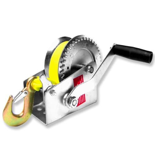2000 Lb Hand Winch Heavy Duty Strap