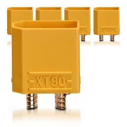 partCore High-Current XT90 Connector 5 Pcs