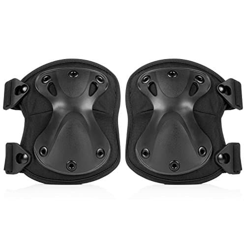 Silvono Knee Protector Pad - Knee Pads - for work, construction, cleaning, gardening, flooring, Strong Double Straps and Adjustable Easy-Fix Clips