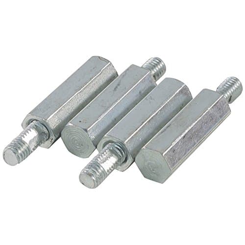 Allspace 4 Piece Utility Track Locking Pins for Pegboard Wall Mount System, Closet, Garage Utility Organization Accessories - 450036-35