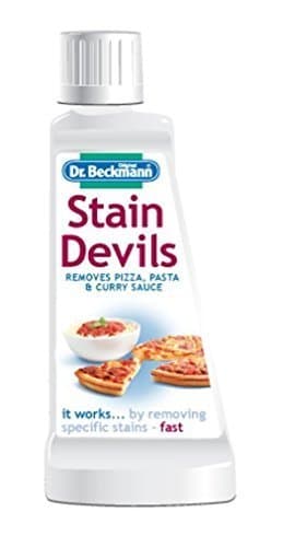 2 X Dr. Beckmann Stain Devils Removes Pizza, Pasta & Curry Sauce 50ml by Dr Beckmann