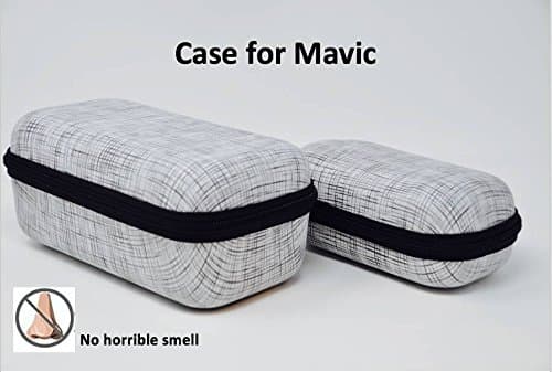 DJI Mavic Pro Carrying Case Foldable Drone Body and Remote Controller Transmitter Bag Hardshell Housing Bag Storage Box (New Gray Color)