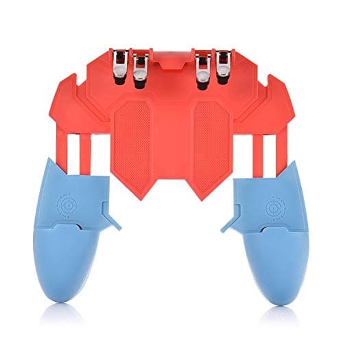 Kindlyperson Eat Chicken Artifact, PUBG Mobile Game Controllers, Aim Trigger Fire Buttons L1R1 Shooter Sensitive joystick, Portable Controller Gamepad with Triggers (Latest Upgraded Version)
