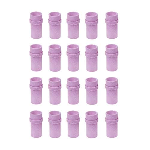 Goodqueen 20 Pcs Replacement Air Sandblasting Ceramic Nozzles Tip 4.5mm For Sand Explosion