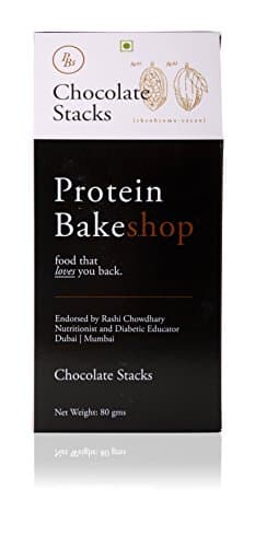Protein Bakeshop Chocolate Stacks, 80 Grams
