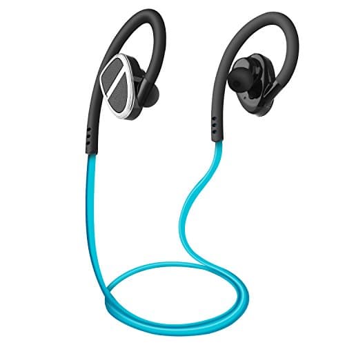 URBST Bluetooth Headphones Bluetooth 4.1 Wireless Stereo Headset with mic for Sports,Gym,Running and more … (Blue)