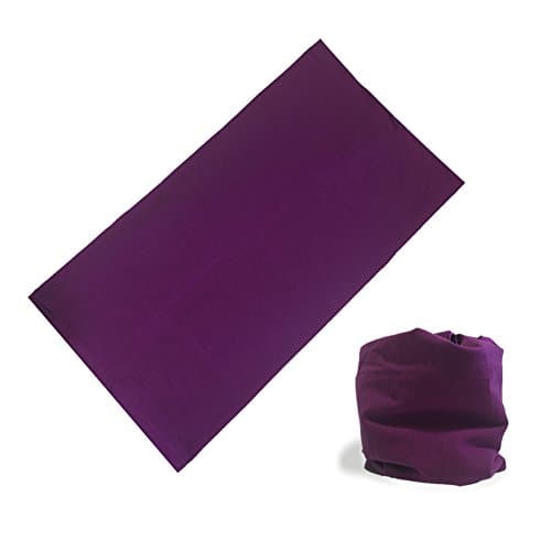 Headwear (Solid Colors), Multi-Functional, Unisex Headand- Use as a Headband, Bandana, Neck Gaiter, Balaclava, Helmet Liner, Running Face Mask &amp; More