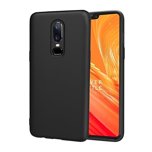 AROC OnePlus 6 Case Shockproof, TPU Gel Phone Cover Case Soft Back Bumper Protector Protective Case [Ultra-Thin] [Anti-Drop] [Anti-Scratch]