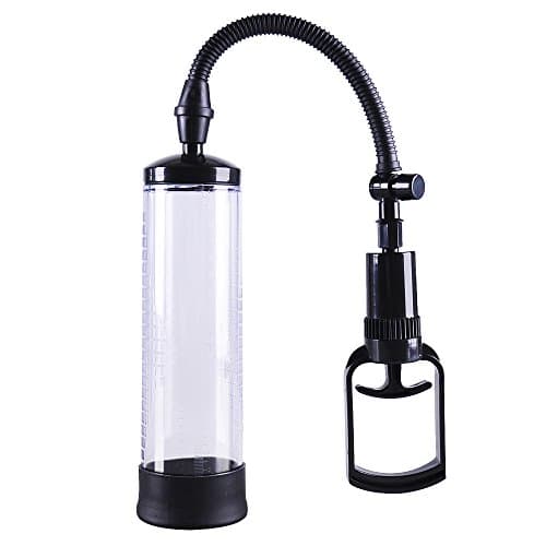 Male Vacuum Pump T-Handle Operation Black