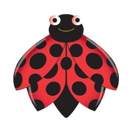 30 Inch X-Kites SkyBugz Ladybug Kite w/Handle & Line