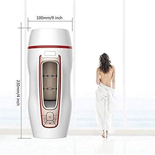 YDOZ Smart Deluxe Aircraft Cup Powerful Thrusting Fully Automatic Multiple Modes Electric Masturbation Cup 3D Realistic Vagina Pocket Toys for Successful Man T-Shirt Sexy Underwear for Men Adult Produ