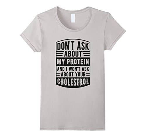 Womens Funny Vegan Gift T-Shirt Small Silver