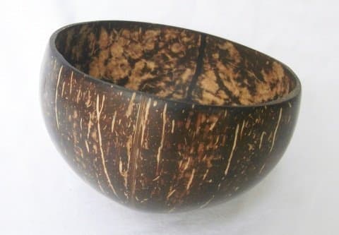 Classic Decorative Multipurpose Coconut Shell Deep Bowl by Pinn Decor