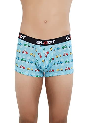 GLODT Men's Printed Cotton Scooter Trunk