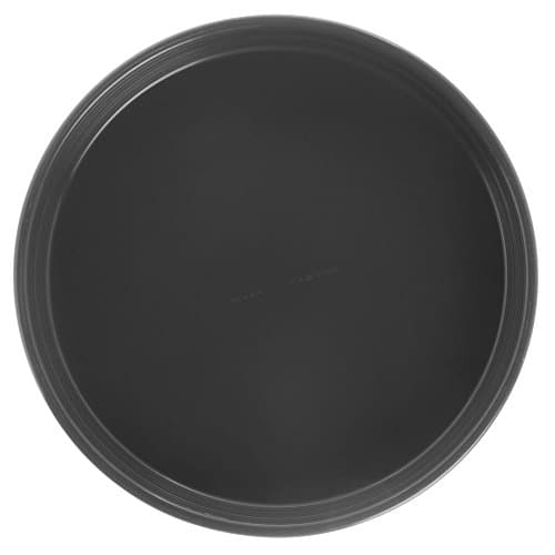 Chicago Metallic Exact Stack Hard Anodized Aluminum Pre-Seasoned Deep Dish Pizza Pan - 12"Dia x 2"D