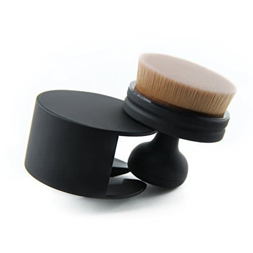 IWODE fashion Push-Pull Seal Make-Up Brush Cream 5 Degrees Slope O-Type Foundation Brush