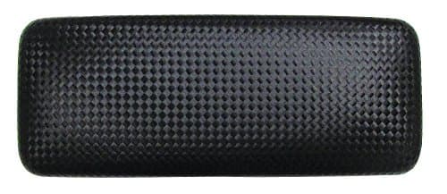Hard Shell Eyeglass Case For Men, Medium To Large Glasses Case In Diamond Weave