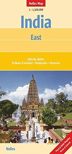 India: East (Nelles Map) Map – Folded Map, 6 Jan. 2011