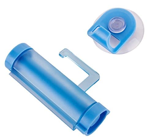 RoseAmor Rolling Squeezer Toothpaste Dispenser Tube Sucker Hanging Holder Paste Squeezer Pack of 2