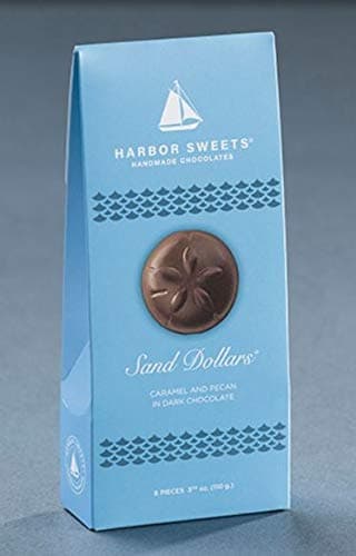 Harbor Sweets Sand Dollars Gable Box, 6 pcs. (4600U)