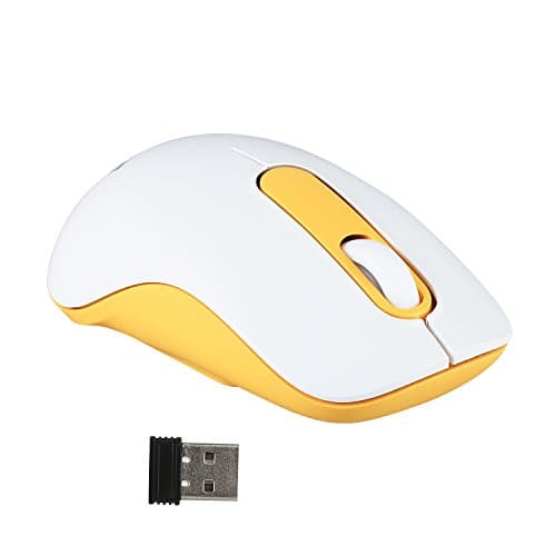 2.4G Wireless Mouse Noiseless Portable Mobile Optical Mice with Nano USB Receiver, 3 Buttons,1600 DPI for Notebook PC Laptop Computer Macbook – mouse