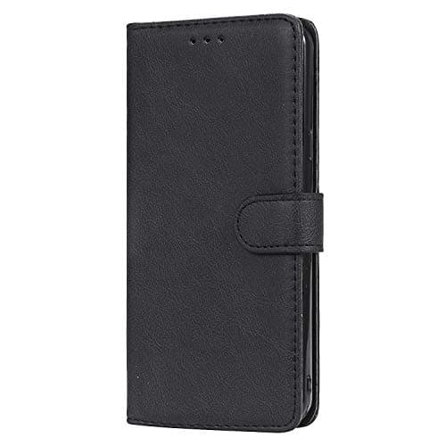 for Galaxy Note 10 Pro Case, Premium PU Leather Case Shock-Absorption Flexible Cell Phone Soft Full-Body Protective Cover Case for Samsung Galaxy Note 10 Pro(Black, Galaxy Note 10)