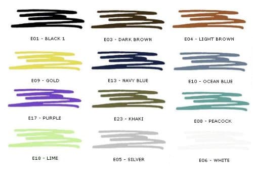 12 Nabi eyeliner pencils