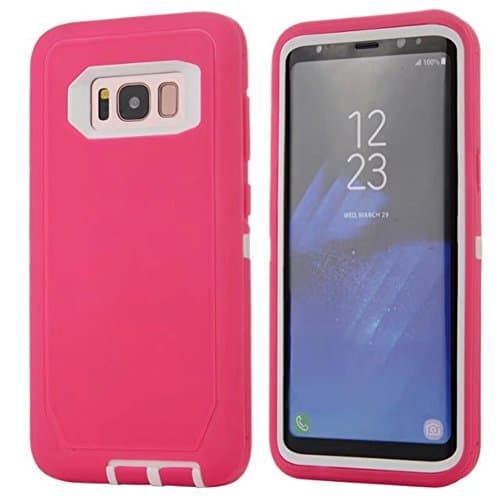 OTTER MK for Galaxy S8 Plus Case, 3 Layers Multi-color Heavy Duty Defender Hybrid TPU + PC Bumper Shockproof Protective Cover for Samsung Galaxy S8 Plus