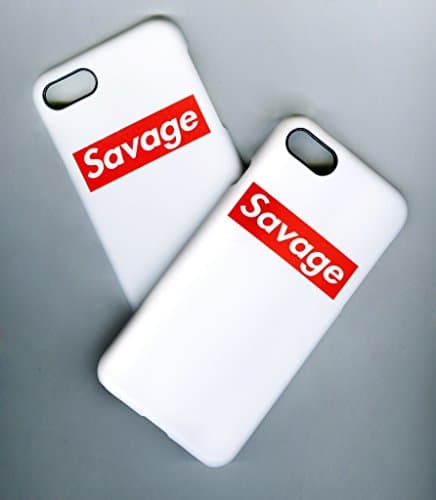 iPhone 7 &amp; 6 White Savage Case