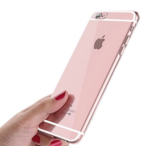 iKALULA iPhone 6S Case Cover For Iphone 6 Mobile Phone Case, scratchproof Crystal Case for iPhone 6s Ultra-thin Anti-shock Silicone – /Transparent Flexible Gel TPU Bumper Case for iPhone 6/6S