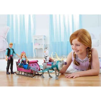 Awesome Mattel Disney™ Frozen Sleigh Bundle Set