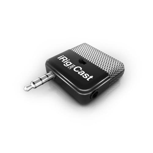 iRig MIC Cast Mini Microphone for iOS Devices