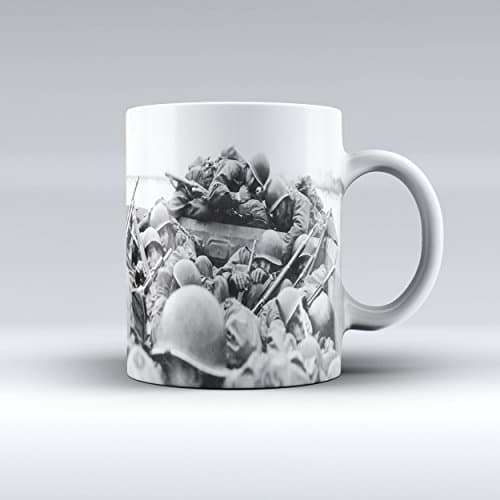 DDAY Mug WW2 Mug USMC Mug Ceramic Mug 15OZ
