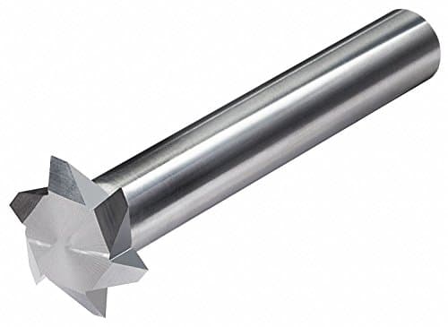 Thread Mill, 3/8" Shank Dia., 6 Flutes, 2-1/2" Shank Length, Uncoated