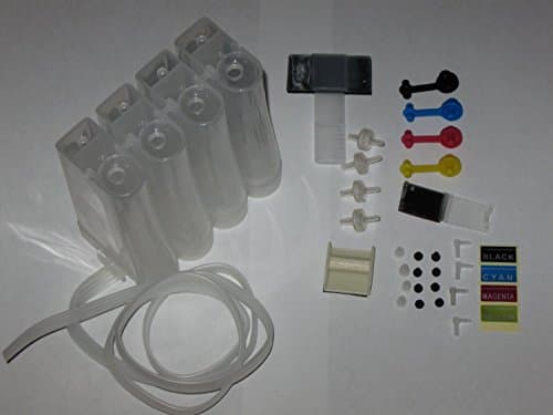 4 Tanks Continuous Ink System for HP Canon Lexmark Epson &amp; Other 4 type ink empty ciss tank - SET - original BOSTON WORLD BRAND