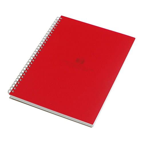 etranger di costarica double ring notebook TRANSPARENCY Red B5 SNY-B5-62