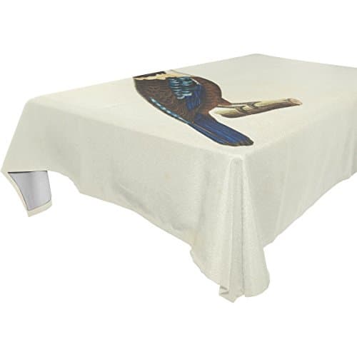 BYouLockX Colour The Bird Pattern Rectangle Tablecloth 54x54(in)