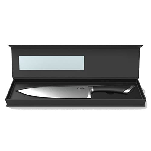 Chef's Knife 8 Inch By Cobere - Super Sharp Cutlery Kitchen Knife - The Ultimate Professional Grade Multipurpose Knife for the Home Cook or Pro Chef - Stainless Steel Blade + Gift Box for Safe Storage