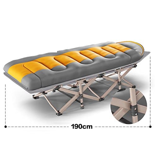 Single Bed/Simple Bed/Folding Bed/Nap Bed/Camp Bed/Portable Single Lunch Bed/Office Chair-A