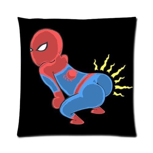 Spidey Booty Zippered Pillow Case 20"x20"(Two Sides)