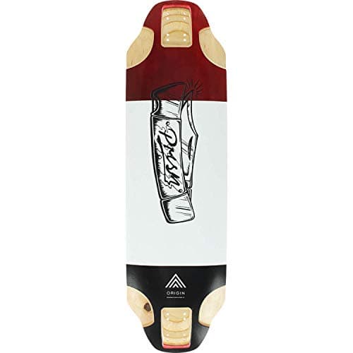 Prism Skate Core Series Origin V2 Longboard Skateboard Deck - 9.75" x 34.5"
