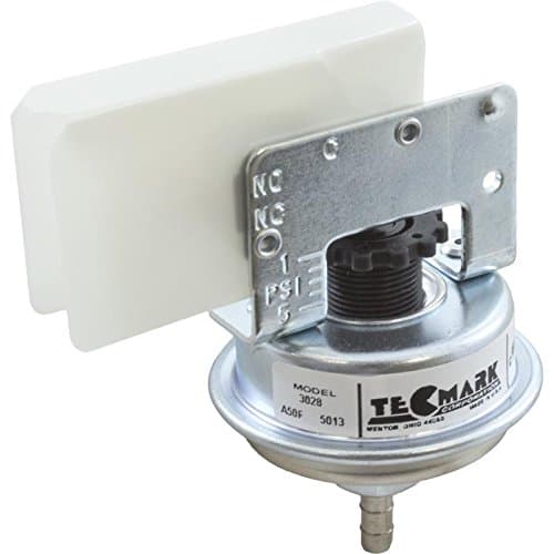 Tecmark(TDI) Pressure Switch: 25Amp Spst 1/8" Barb 1-5Psi
