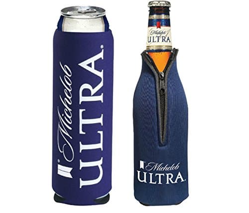 Michelob Ultra Slim Can and Bottle Golf Koozie Set - Pack of 2