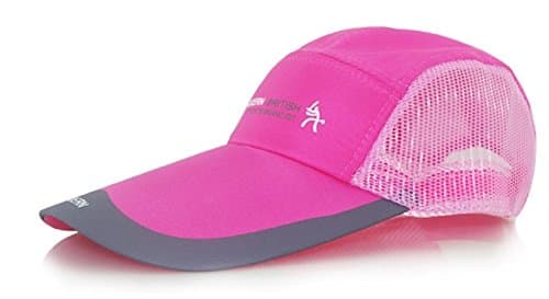 Cedon Men's Hat With A Long Bill Long Visor Cap Keeps The Sun Out Reduces UV Onesize Pink